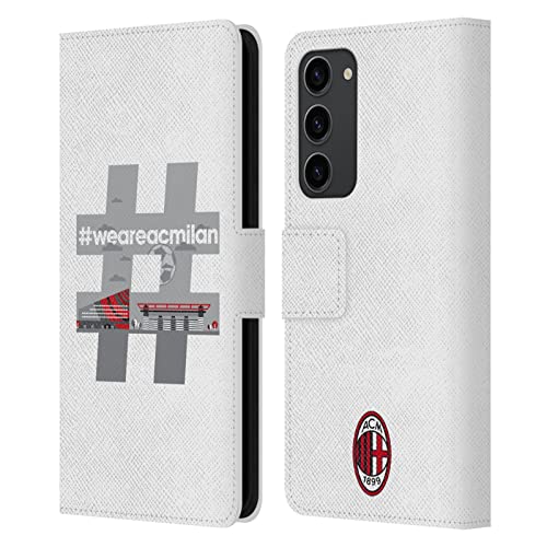 Funda libro Samsung Galaxy S23+ 5G evita arañazos con esta carcasa del AC Milan