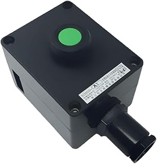 Controlador maestro 8030-A1, interruptor de botón plano y redondo, 10A, 220V/380V, con carcasa de caja negra