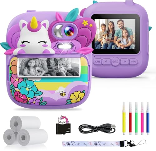 TIATUA Camara Fotos Infantil instantanea, 2,4