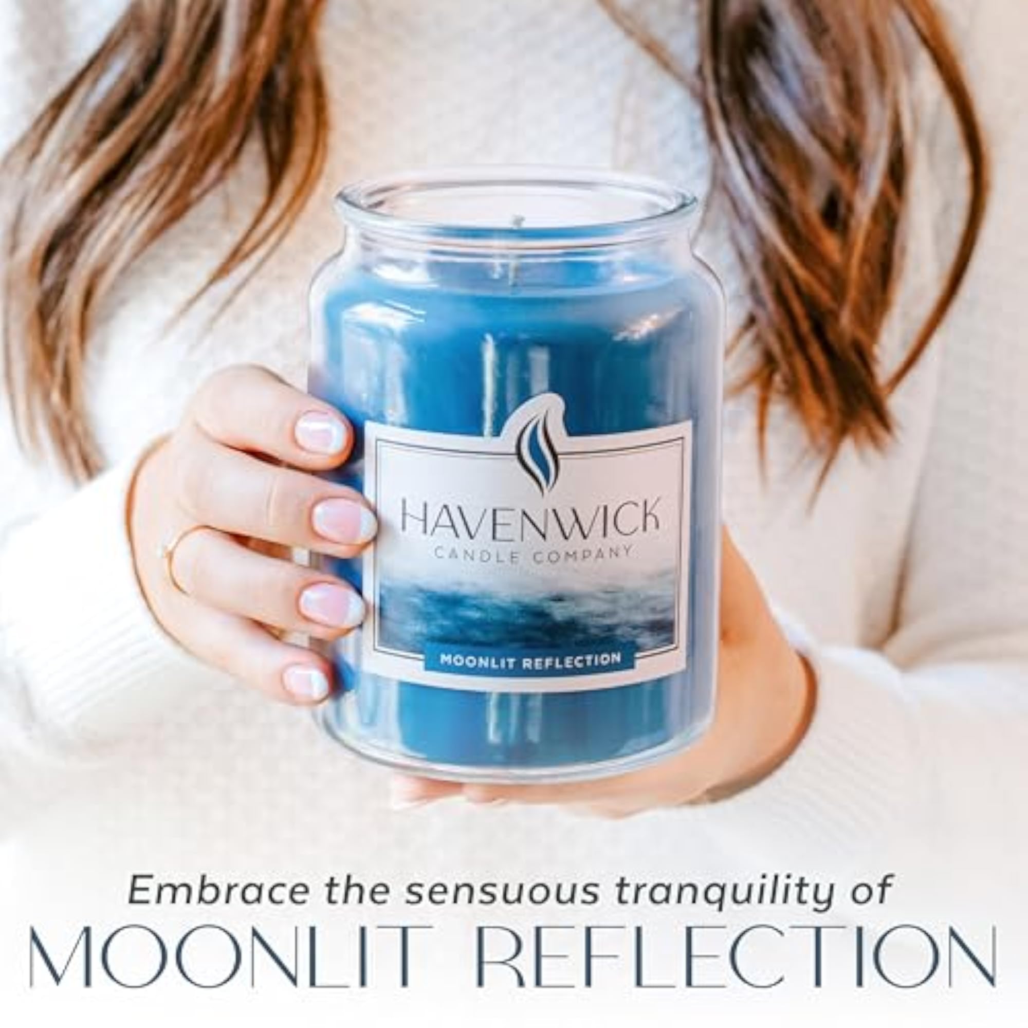 JAR 22 oz Soy Blend Moonlight Reflection Candle