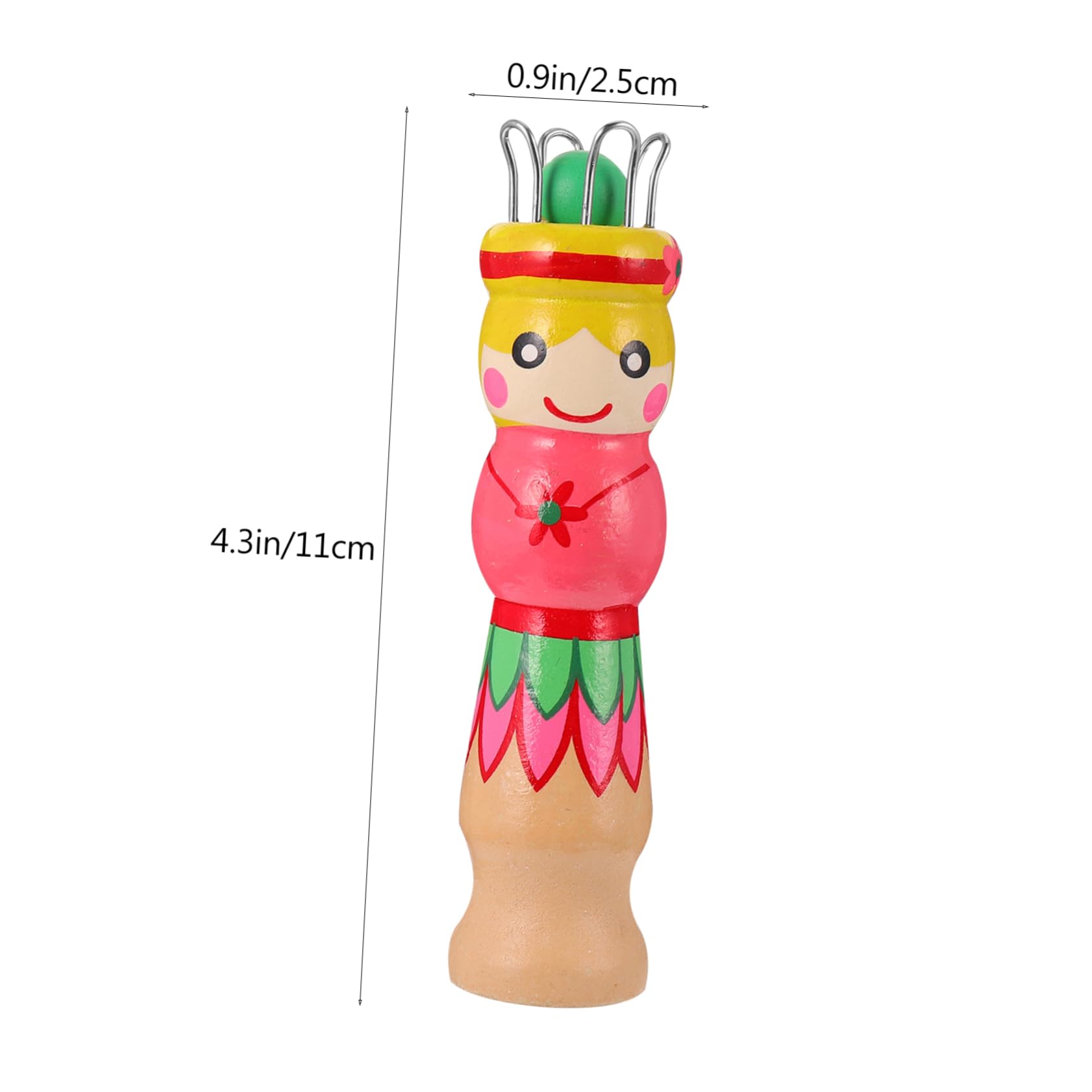Kit Tricot Pour Enfants Garneck - Poupée à Tricoter En Bois, Aiguille, Pour Débutants, DIY Créatif