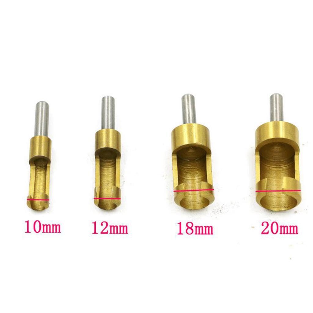 Juego de Brocas para Carpintería, Herramienta para Cortar Madera, 5x1, 6-16mm, 5 piezas