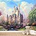 Produktbild IDEA4WALL Wandaufkleber für Schlafzimmer, Motiv Traumschloss Modern 100"x144" Castle-1911-y05