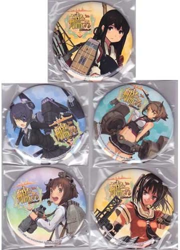 Amazon 艦隊これくしょん 艦これ 缶バッジコレクション Vol 1 全5種セット アニメ 萌えグッズ 通販