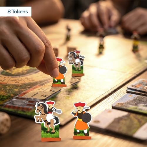 Image of The Board Game - Multilingual, Historical Board Game Based on Chhatrapati Shivaji Maharaj, for Adults and Kids 8+ Ys, Multicolor, 2-4 Player