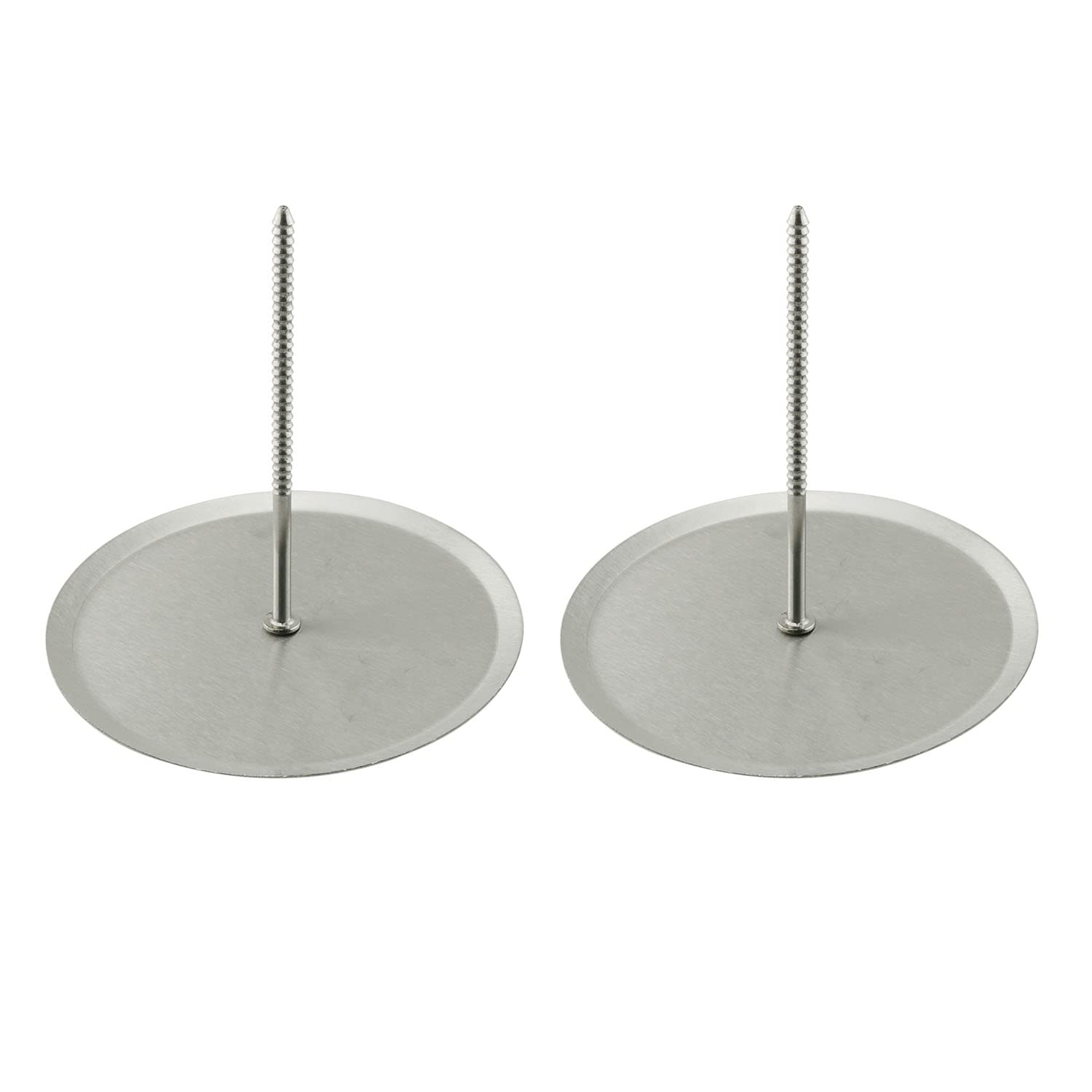 HJGarden 4 Chiodi Per Fiori In Acciaio Inox – Strumenti Per Decorazione Di Torte E Cupcake, 7,5 Cm