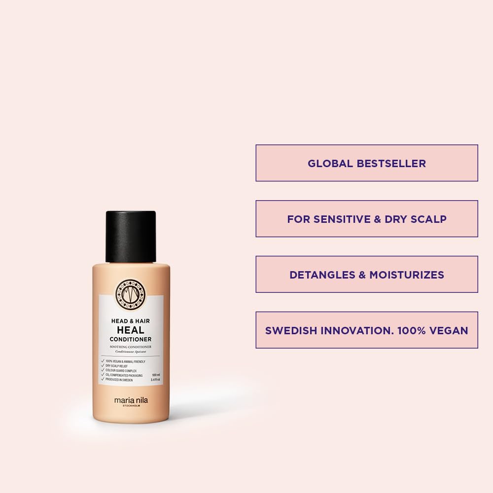 Maria Nila Head & Hair Heal, Soothing Aloe Vera for dry & itchy scalps, 100% Vegan & Sulfate/Paraben free - Image 2