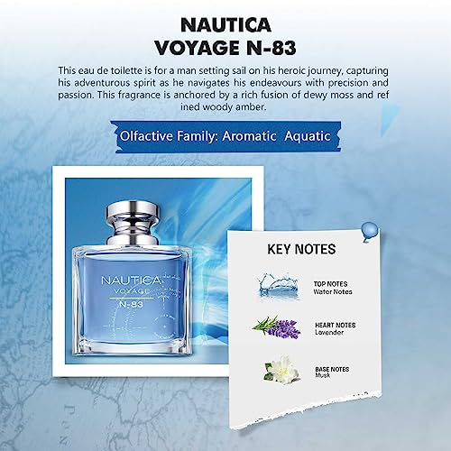 Nautica Nautica voyage n-83 eau de toilette spray 100 ml Nautica Nautica voyage n-83 eau de toilette spray 100 ml