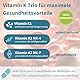 Igennus Hochdosierter Dreifacher Vitamin K Komplex 2700 mcg, Vitamin K1 & K2 (MK-4 & MK-7), bioaktive naturidentische Formen, hochdosiert, Knochen & Herz-Kreislauf-System, Clean Label, 90 Kapseln