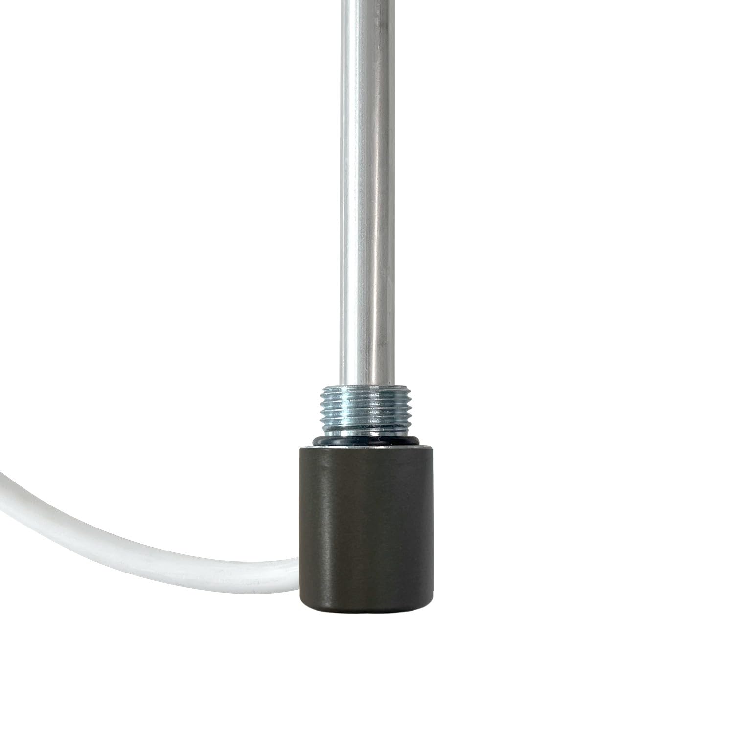 Anthracite 500W Nova Electric Element (Fixed Temperature 70c) for Radiator Towel Rail Bathroom Electric Heating