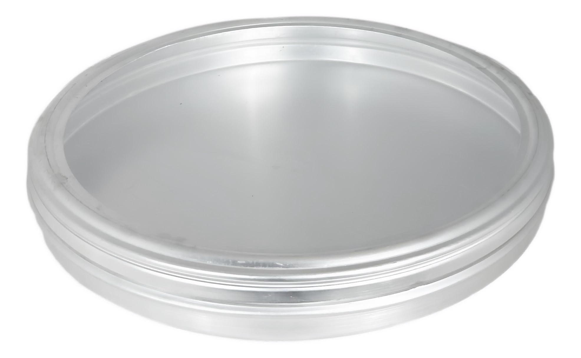 Ayda Basbuosa Cake Baking and Serving Tray with Glass Lid, 14 Inch Diameter