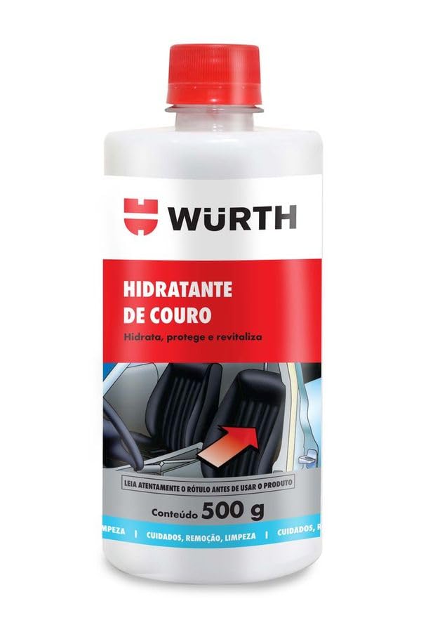 Hidratante para Banco De Couro Automotivo 500g Wurth