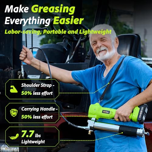 Taskstar SL-LD-B001-HN Grease Gun Battery Powered thumb #4