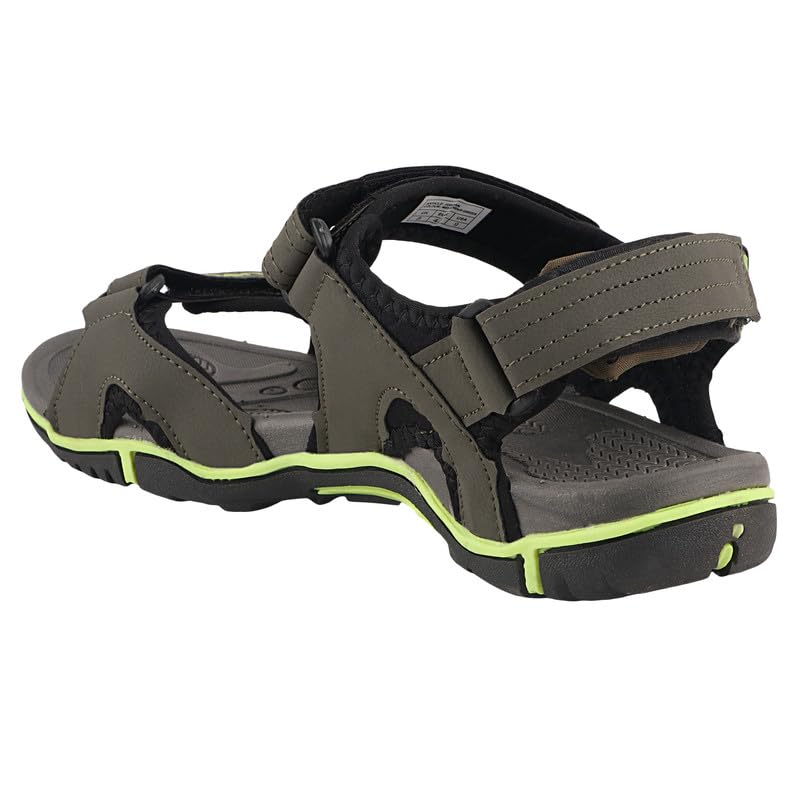 Image of FUEL Jordan Men's Outdoor Adventure Sandals in Anti-Skid Sole with Velcro Strap Lightweight & Durable Comfort Fit Footwear