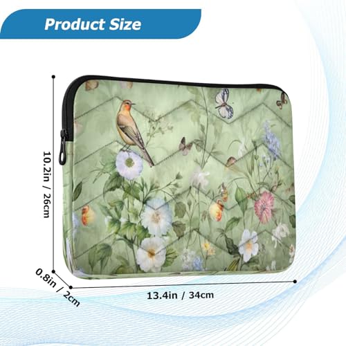 Funda Floral para Laptop 13-14 pulgadas impermeable miniatura 3