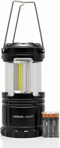 Miniatura 9 de Lewis N. Clark Linterna de camping plegable | Linterna LED portátil para uso en interiores o exteriores | Lámpara impermeable con pilas incluidas |