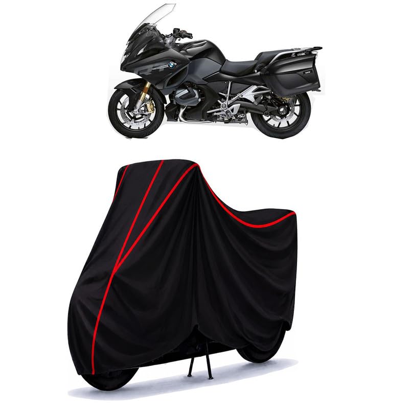 Image of R 1250 RT Water Resistant Bike Cover for All Motorcycles & Rain | Heavy Duty Taffeta Fabric | UV Protection, Dustproof, Scratchproof | All Weather Two Wheeler Body Cover with Elastic Bottom
