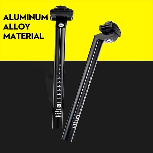 Miniatura 9 de Tija de Asiento de Bicicleta 25.427.230.430.81.244 x 11.811in Asiento Ajustable de Alumio para MTB Bicicleta de Carretera BMX