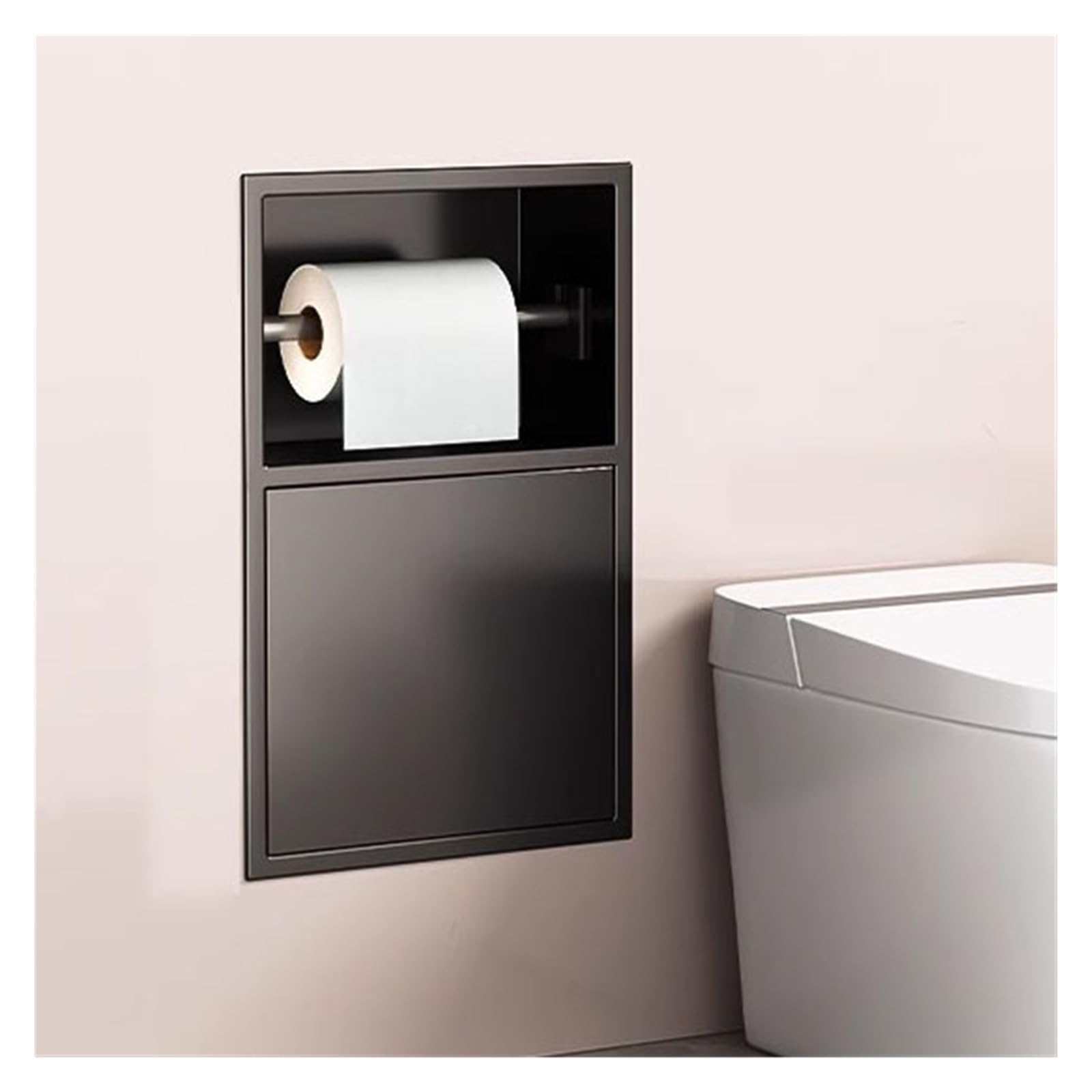 Built-in Alcove Storage for Kitchen Stainless Steel Shower Niche - Recessed Bathroom Organizer Shelf Living Room Bedroom -