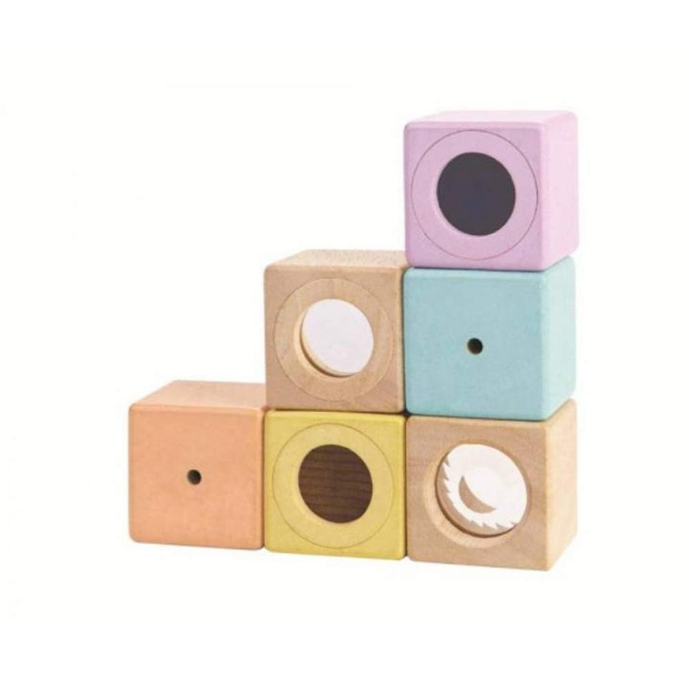 Buy PlanToys Wooden Sensory Blocks Early Learning & Development Baby