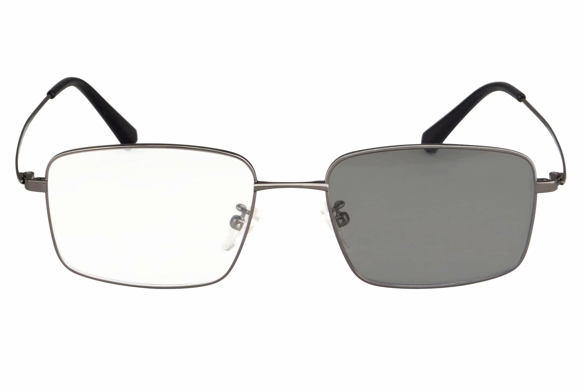SHINU Photochrom Progressiv Multifokus Computer Lesebrille Herren Blau Licht Blockierung Multifokal Leser Multi Fokus No Linie Brille-MF9045