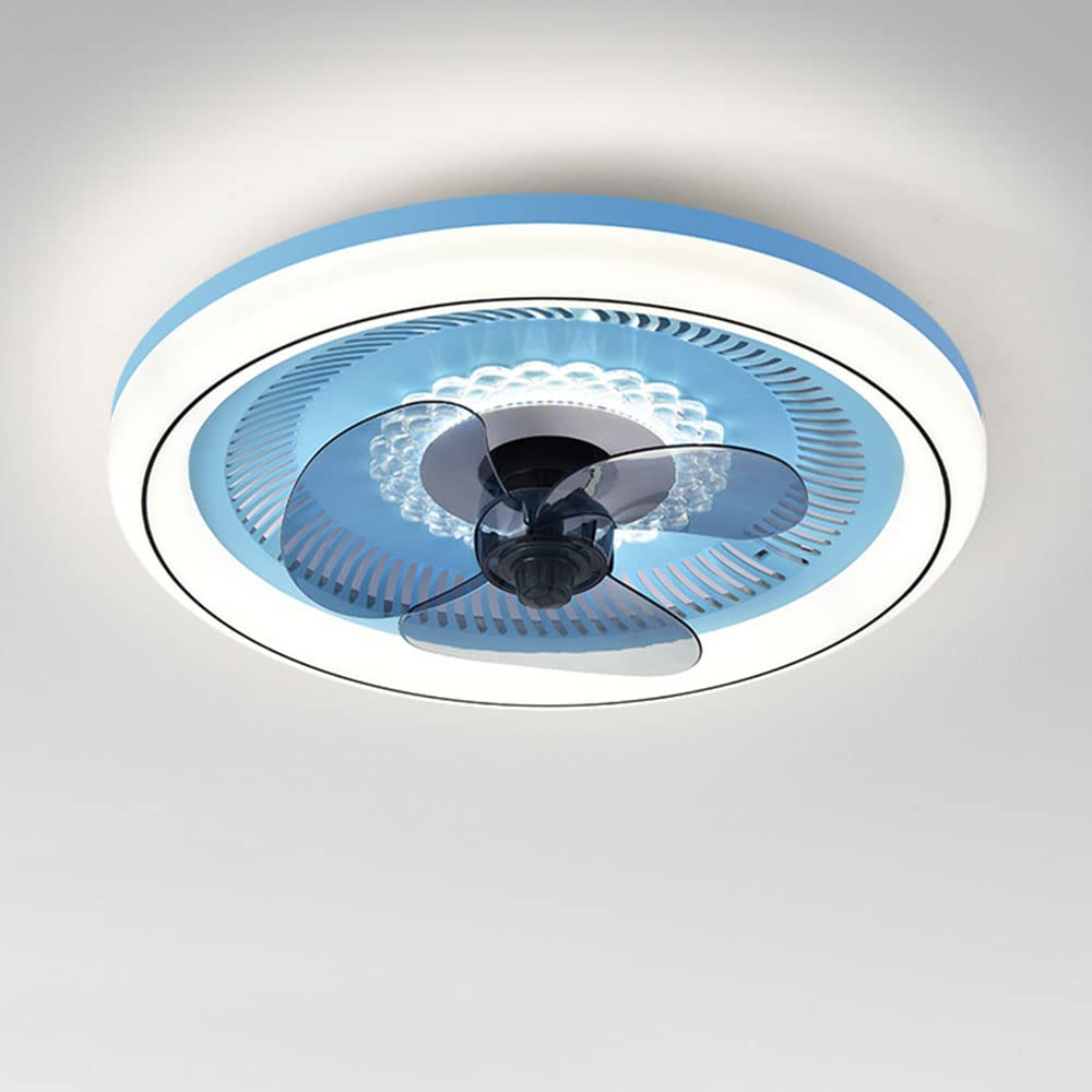Plafonniers ventilateur silencieux pour chambre : fraîcheur et lumière LED 96W pour vos nuits