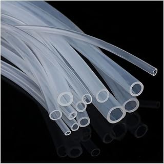 1PCS Food Grade Clear Transparent Silicone Rubber Hose, 3 4 5 6 7 8 9 10 11 12 14 16 18 20mm Out Diameter Flexible Silicone Tube, 1m (Color : 9x14, Size : 1meter)
