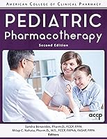 Pediatric Pharmacotherapy 1952291038 Book Cover