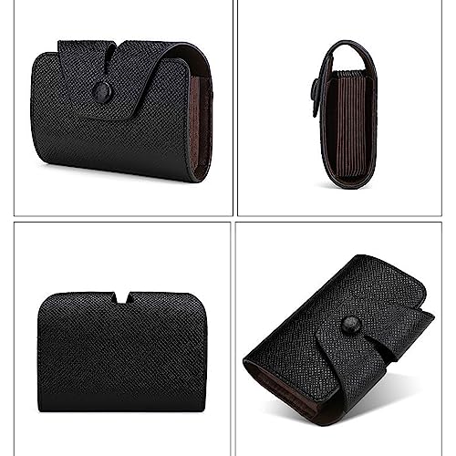 PU Credit Cards Wallet Holder with Coin Pocket for Women Business Change Money Purse (Coffee)4