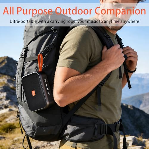 Image of Portable Bluetooth Speakers, Wireless Bluetooth Speaker, Deep Bass, Outdoor Speakers with Handle, Supports TF Card for Outdoor