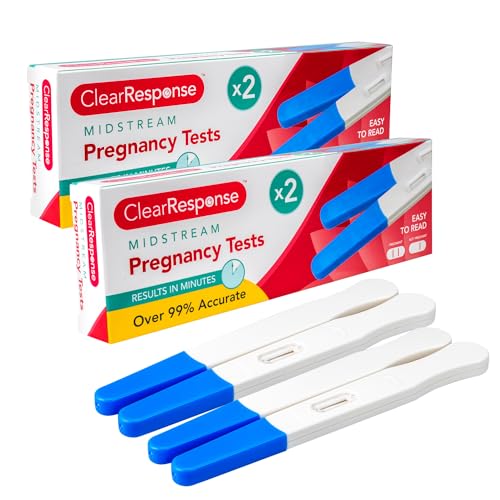 FERRIS | Pack of 4 Pregnancy Tests, Early Response Home Testing Kit, Early Family Planning, Quick Result & Easy Detection | Over 99% Accuracy - Discreet Packaging