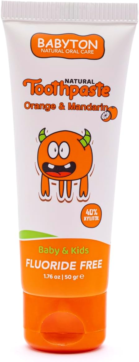 Babyton Organik Diş Macunu Portakal ve Mandalina Aromalı 50gr
