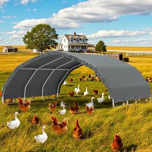 YOLENY 12x12 Corral Shelter Gray