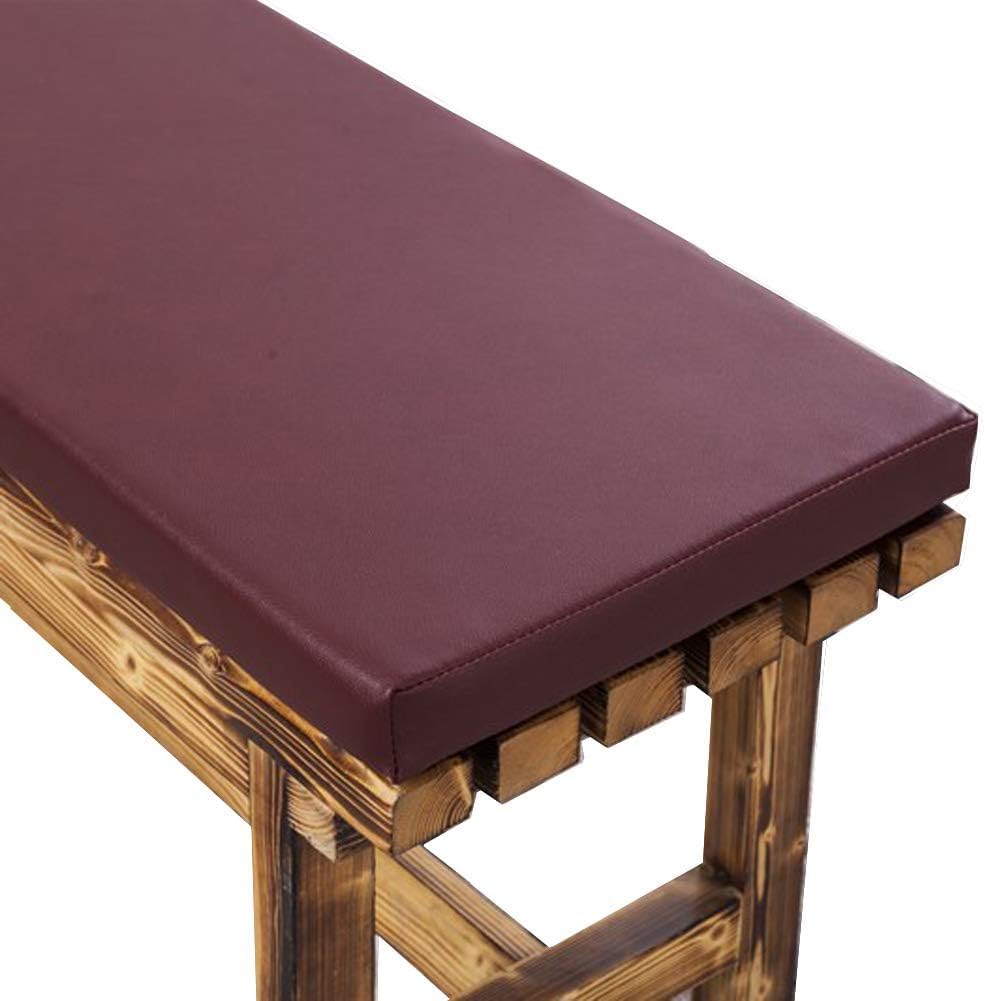 Cojín de banco para exterior acolchado grueso de 170 cm y cojines de jardín