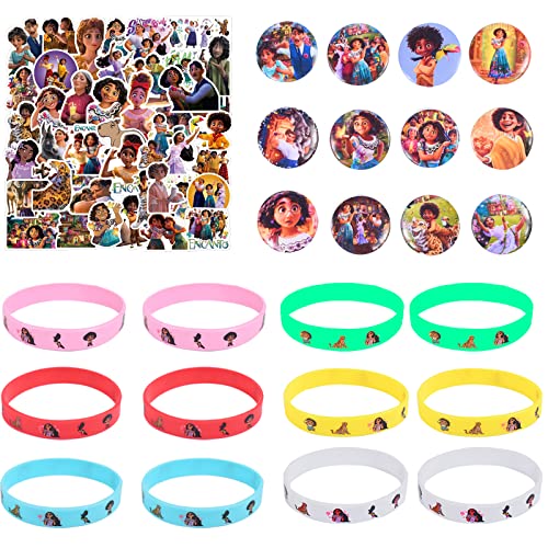 Encanto - Juego de 74 piezas de regalo de cumpleaños infantil de Encanto Encanto para los fans de los niños Cover