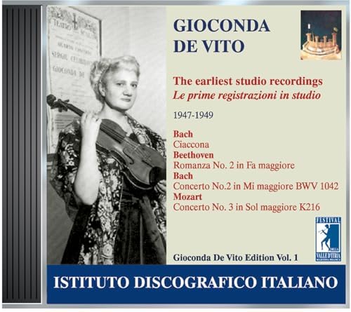 The Art of Gioconda de Vito ジョオコンダ　デヴィート THE ART OF GIOCONDA DE VITO ジョコンダ デヴィート Amazon.co