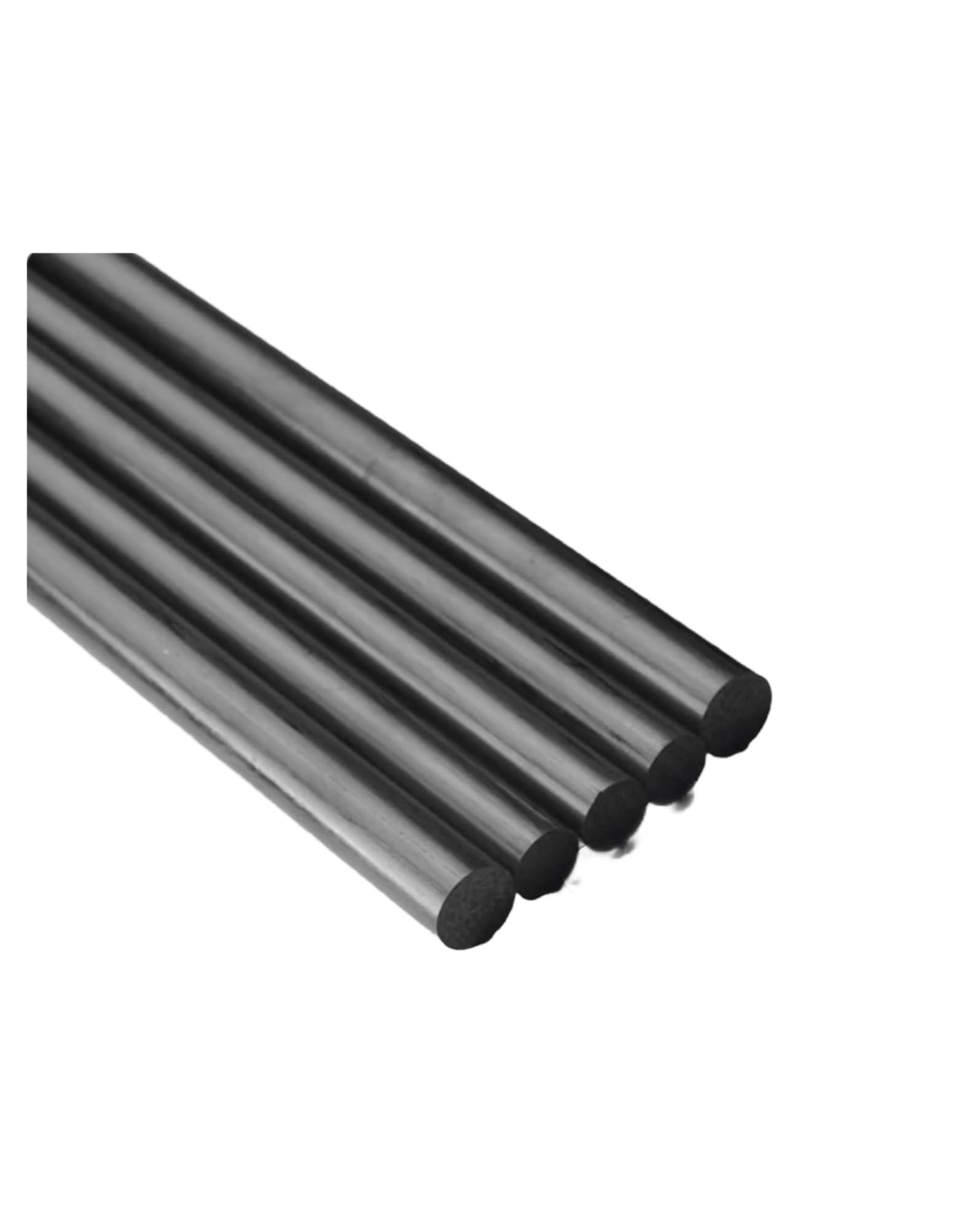 Barre di gomma premium, barra di gomma naturale nera, diametro 21-150 mm, asta in gomma nitrilica solida resistente all'olio, asta tonda in NBR altamente elastica, 1 pz (50x500 mm)(100x100mm)