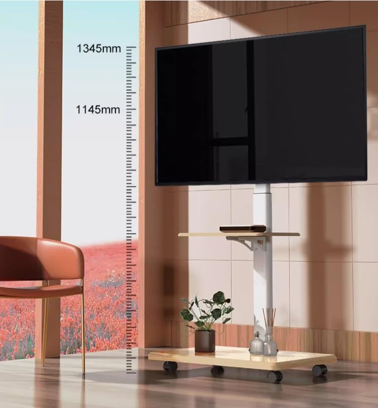 Soporte móvil para TV 37-75 pulgadas con ruedas miniatura 7