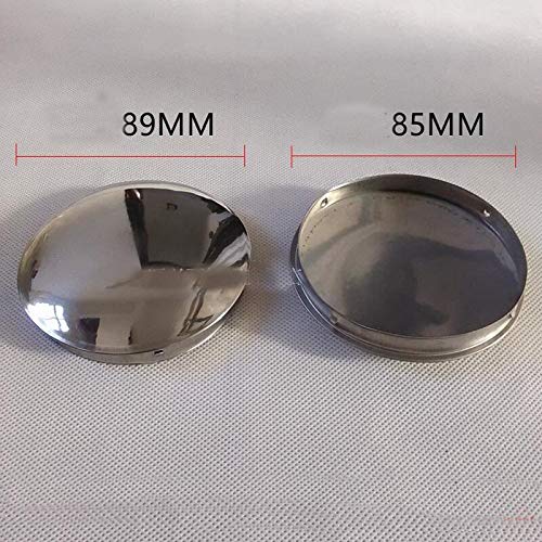 External Diameter 89mm Tube Plugging Stopper Stainless Steel Pipe Fast Sealing Cover Pipe Plug Cap Fittings 10pcs