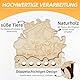 Giftota Geldgeschenk zur Taufe mit Umschalg, Arche Noah Taufe Geschenk Holz, Taufgeschenke Jungen, Taufgeschenke für Mädchen, Geldgeschenke Verpackung Taufe