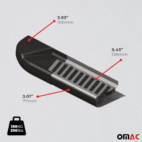 Estribos Laterales OMAC para RAM ProMaster City 2015-2022 miniatura 6