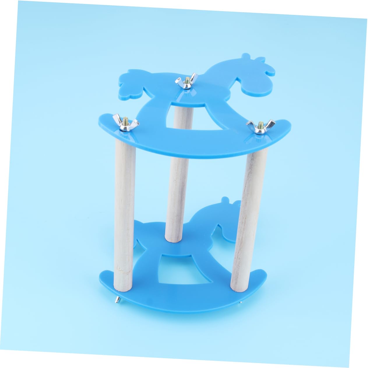 Happyyami 3stücke Schaukelspielzeug Und Kauspielzeug Für Vögel Schaukelsitz Für Wellensittiche Nymphensittiche Und Andere Haustiere Farbe Zufällig