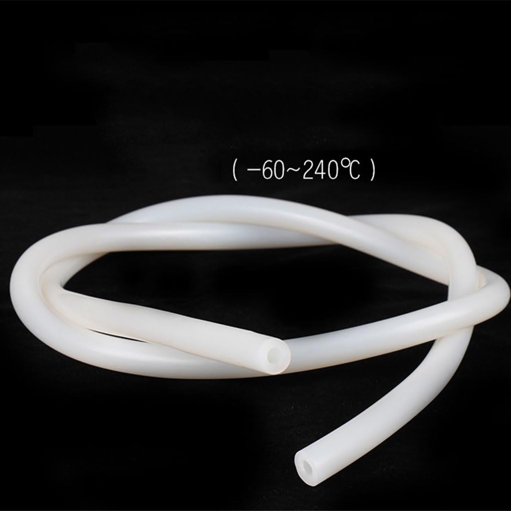 Wąż silikonowy, średnica 1 metra, mm/2/3/4/5-40 mm, biały, do kontaktu z żywnością, wysokotemperaturowy, szt(ID 25mm x OD 31mm)