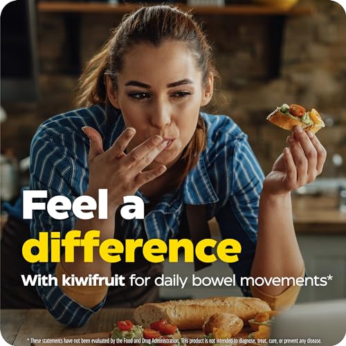 Enzymedica, Kiwi Regularity, Supports Regular Bowel Movements, Relieves Occasional Constipation, Gas & Bloating, 30 Count - Image 5