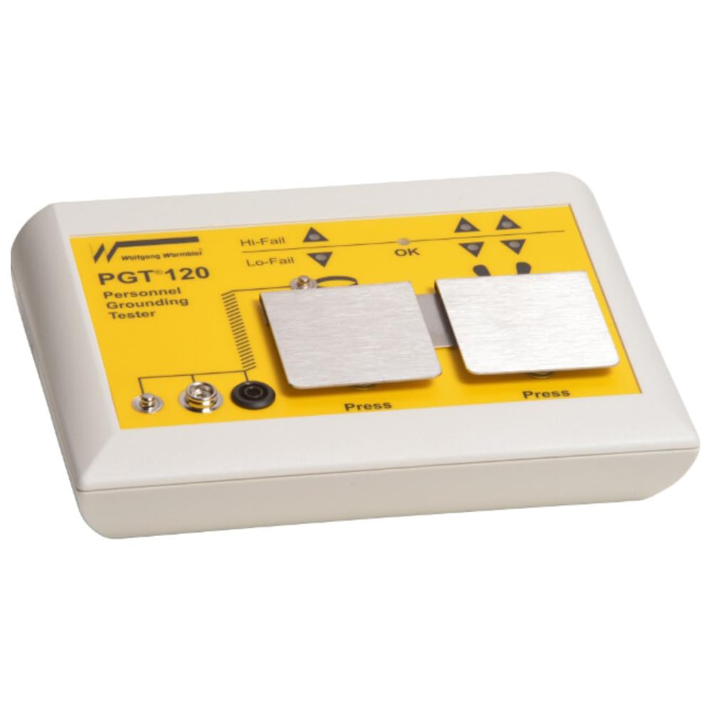 PGT®120 ESD-Testgeräte-Set Personenerdung inkl. Fußplatte, inkl. Werkskalibrierschein