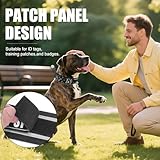 Taktisches Hundehalsband Reflektierend mit Metallschnalle, Weich Gepolstertes Nylon Hundehalsband 5cm Breit Verstellbare Halsband für Mittlere Große Hunde Jagd Training Freizeit Outdoor