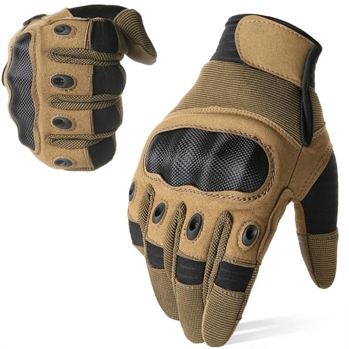 Image of WTACTFUL Tactical Gloves Men Women, Touchscreen Reinforced Palm