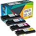 Price comparison product image Do it wiser Compatible Toner Cartridge Replacement for Xerox VersaLink C400 C400n C400dn C405 C405n C405dn MFP Extra High Yield 10500 pages for Black 8000 pages for Cyan Magenta Yellow (4-Pack)