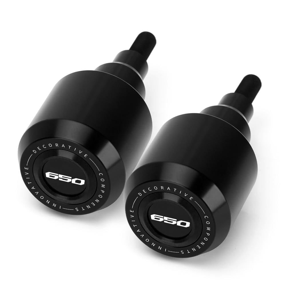 Modeer Sturzpads Kompatibel mit Hon.da CB650R 2019 2020 2021 2022 2023 2024 Motorrad rahmen Slider Antikollisions-Fallschutz Crashpad cb650r cb 650r Zubehör (Schwarz)