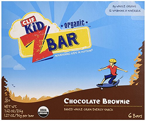 Clif Kid ZBAR - Organic Granola Bars - Chocolate Brownie -